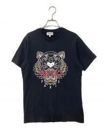 KENZO（ケンゾー）の古着「 TIGER CLASSIC T-SHIRT プリントTシャツ」｜ブラック