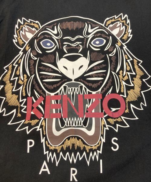 KENZO（ケンゾー）KENZO (ケンゾー)  TIGER CLASSIC T-SHIRT プリントTシャツ ブラック サイズ:Sの古着・服飾アイテム