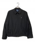 POLO RALPH LAURENポロ・ラルフローレン）の古着「スイングトップ」｜ブラック