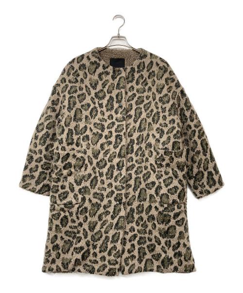 COGTHEBIGSMOKE（コグザビッグスモーク）COGTHEBIGSMOKE (コグザビッグスモーク) ELIN 2WAYコート ベージュ サイズ:記載なしの古着・服飾アイテム