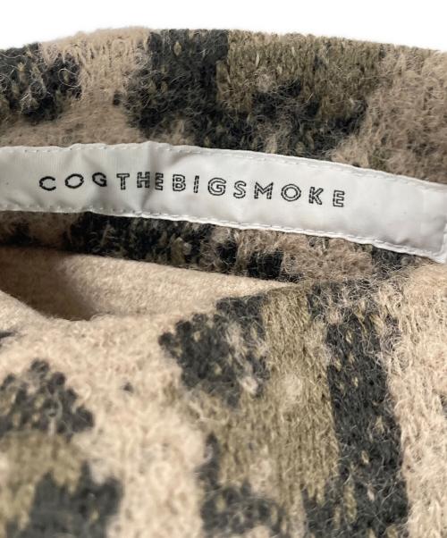 COGTHEBIGSMOKE（コグザビッグスモーク）COGTHEBIGSMOKE (コグザビッグスモーク) ELIN 2WAYコート ベージュ サイズ:記載なしの古着・服飾アイテム