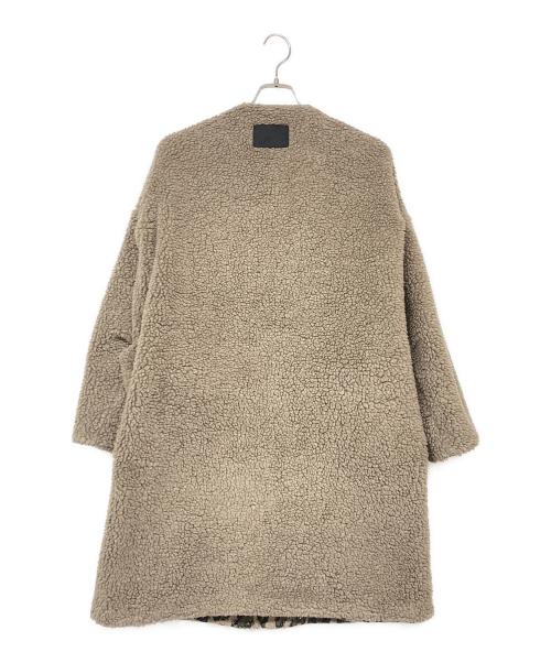 COGTHEBIGSMOKE（コグザビッグスモーク）COGTHEBIGSMOKE (コグザビッグスモーク) ELIN 2WAYコート ベージュ サイズ:記載なしの古着・服飾アイテム