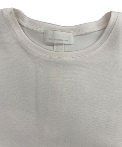 GALLARDA GALANTE（ガリャルダガランテ）GALLARDA GALANTE (ガリャルダガランテ) バックスリットブラウスT ホワイト サイズ:Fの古着・服飾アイテム