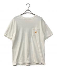 HUMAN MADE（ヒューマンメイド）の古着「Heart Pocket T-Shirt」｜ホワイト