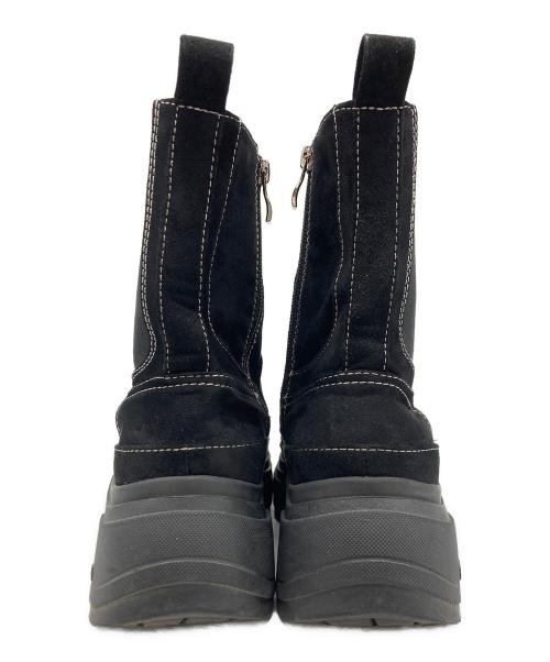 PAES（ペイズ）PAES (ペイズ) LEATER BOOTS AW01 ブラック サイズ:24.0の古着・服飾アイテム