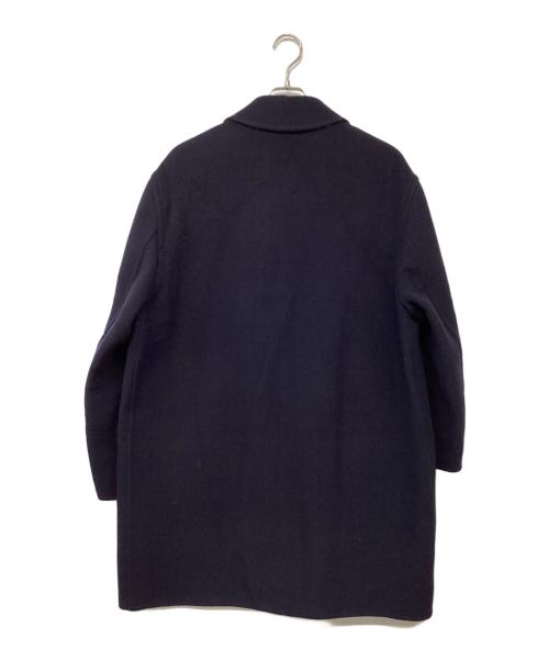 Burberry's（バーバリー）Burberry's (バーバリーズ) ウールステンカラーコート ネイビー サイズ:記載なしの古着・服飾アイテム