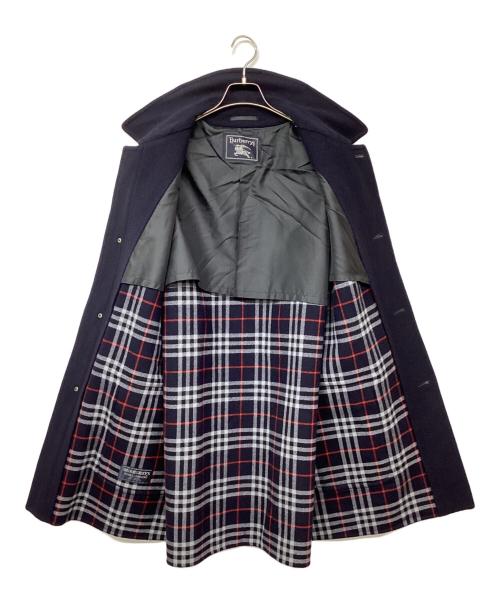Burberry's（バーバリー）Burberry's (バーバリーズ) ウールステンカラーコート ネイビー サイズ:記載なしの古着・服飾アイテム