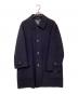 Burberry's（バーバリーズ）の古着「ウールステンカラーコート」｜ネイビー