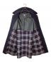 中古・古着 Burberry's (バーバリーズ) ウールステンカラーコート ネイビー サイズ:記載なし：15000円