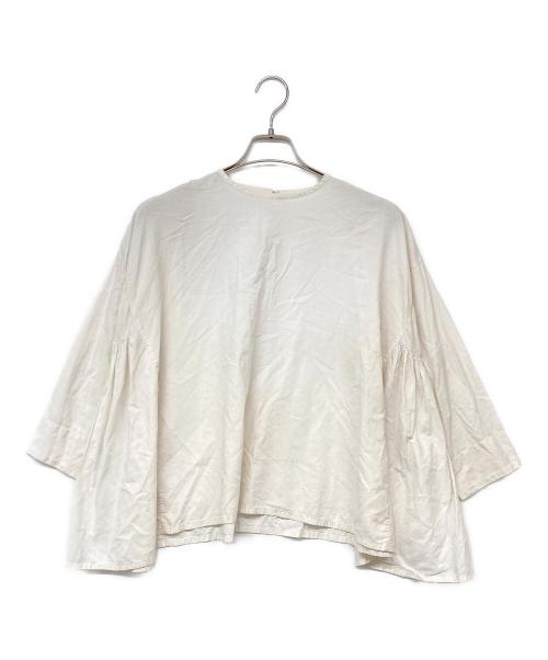 ARTS&SCIENCE（アーツアンドサイエンス）ARTS&SCIENCE (アーツアンドサイエンス) ワイドブラウス ホワイト サイズ:1の古着・服飾アイテム