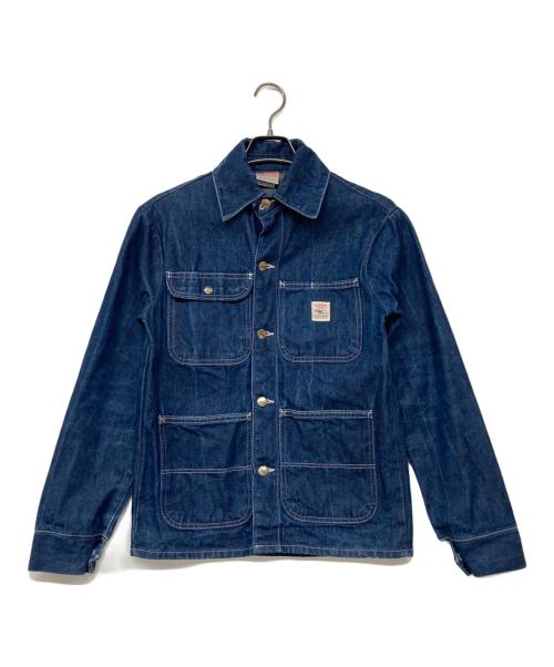 Pointer（ポインター）Pointer (ポインター) カバーオール ブルー サイズ:XSの古着・服飾アイテム