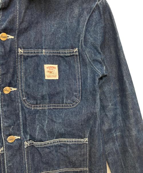 Pointer（ポインター）Pointer (ポインター) カバーオール ブルー サイズ:XSの古着・服飾アイテム