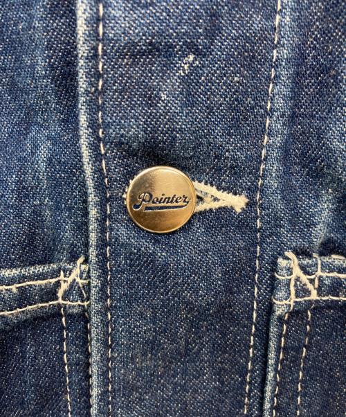Pointer（ポインター）Pointer (ポインター) カバーオール ブルー サイズ:XSの古着・服飾アイテム