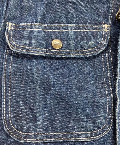 Pointer（ポインター）Pointer (ポインター) カバーオール ブルー サイズ:XSの古着・服飾アイテム