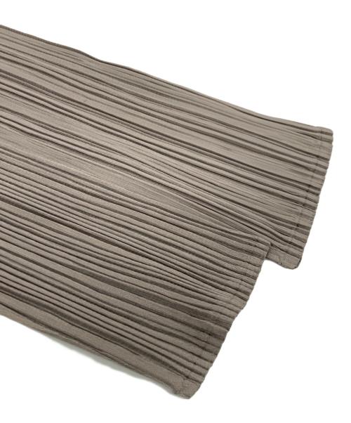 PLEATS PLEASE（プリーツプリーズ）PLEATS PLEASE (プリーツプリーズ) プリーツカットソー グレー サイズ:3の古着・服飾アイテム