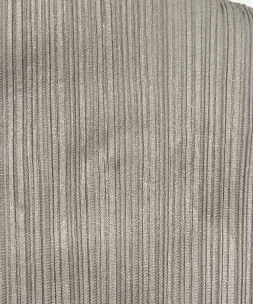 PLEATS PLEASE（プリーツプリーズ）PLEATS PLEASE (プリーツプリーズ) プリーツカットソー グレー サイズ:3の古着・服飾アイテム