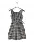 HER LIP TO（ハーリップトゥ）の古着「Paddington Mini Dress」｜ホワイト×ブラック