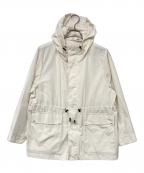 IENAイエナ）の古着「ウェザーフードブルゾン」｜ホワイト