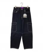 BlackEyePatchブラックアイパッチ）の古着「URBAN ARROWS BAGGY CARGO PANTS/バギーカーゴパンツ」｜ブラック