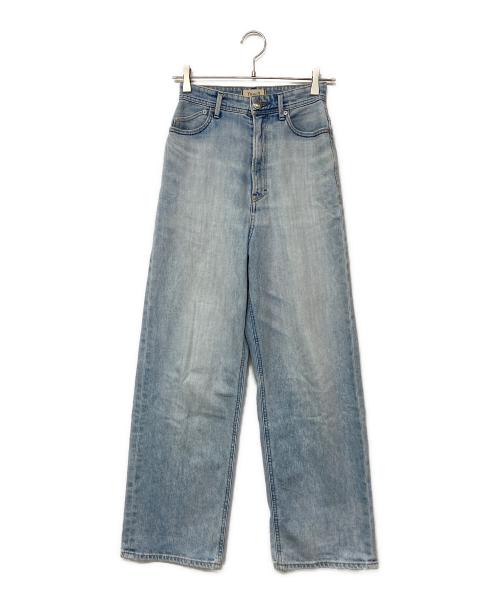 YANUK（ヤヌーク）YANUK (ヤヌーク) ルーズストレートJOANデニム インディゴ サイズ:22の古着・服飾アイテム