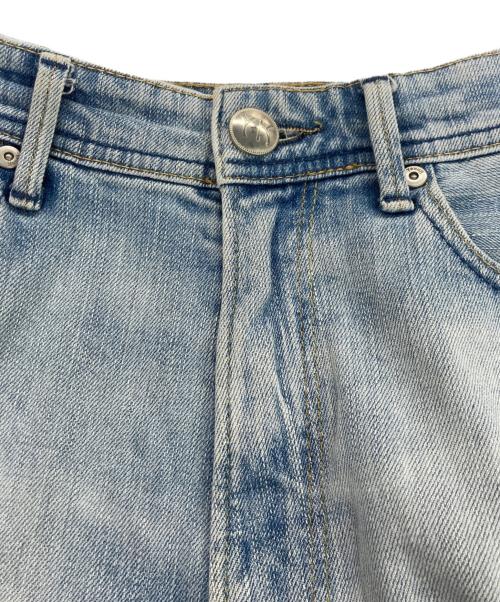 YANUK（ヤヌーク）YANUK (ヤヌーク) ルーズストレートJOANデニム インディゴ サイズ:22の古着・服飾アイテム