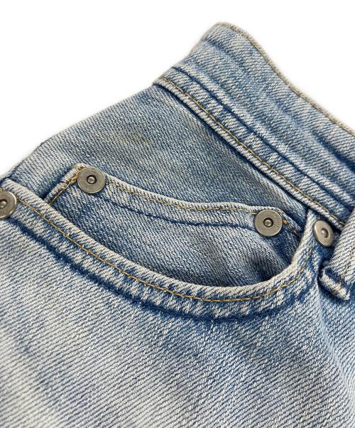 YANUK（ヤヌーク）YANUK (ヤヌーク) ルーズストレートJOANデニム インディゴ サイズ:22の古着・服飾アイテム