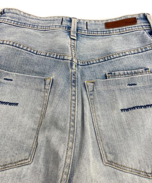 YANUK（ヤヌーク）YANUK (ヤヌーク) ルーズストレートJOANデニム インディゴ サイズ:22の古着・服飾アイテム