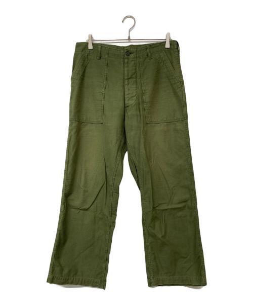 TENDERLOIN（テンダーロイン）TENDERLOIN (テンダーロイン) ベイカーパンツ カーキ サイズ:SMALLの古着・服飾アイテム