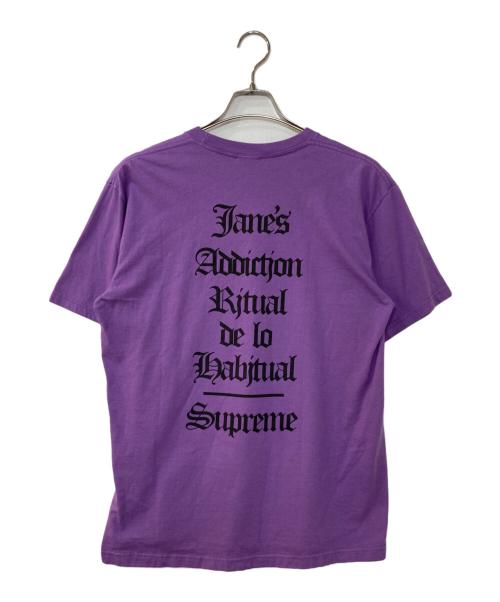SUPREME（シュプリーム）Supreme (シュプリーム) Janes Addiction Tee パープル サイズ:Mの古着・服飾アイテム