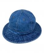 psicomサイコム）の古着「デニムハット」｜インディゴ