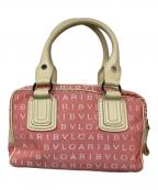 BVLGARIブルガリ）の古着「ロゴマニアワンショルダーバッグ」｜ピンク