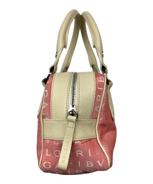 BVLGARI（ブルガリ）BVLGARI (ブルガリ) ロゴマニアワンショルダーバッグ ピンクの古着・服飾アイテム