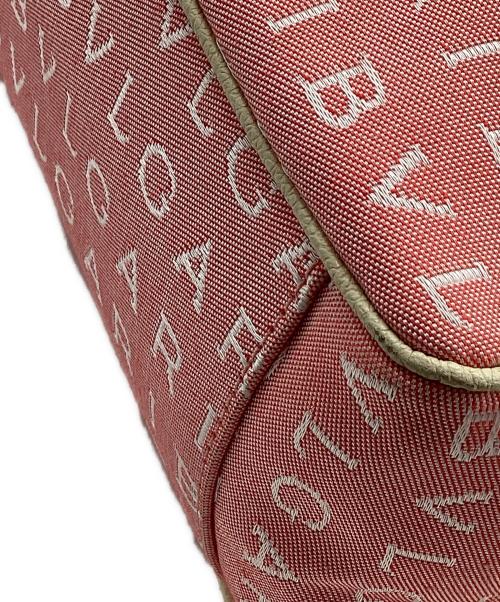 BVLGARI（ブルガリ）BVLGARI (ブルガリ) ロゴマニアワンショルダーバッグ ピンクの古着・服飾アイテム