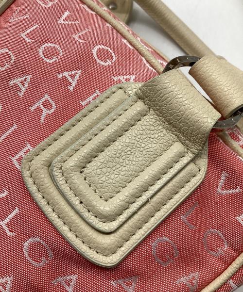BVLGARI（ブルガリ）BVLGARI (ブルガリ) ロゴマニアワンショルダーバッグ ピンクの古着・服飾アイテム