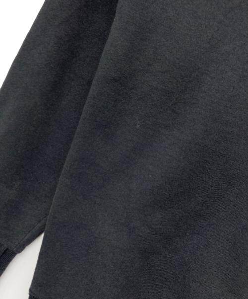 DISNEY（ディズニー）Disney (ディズニー) フロッキープリントスウェット ブラック サイズ:LARGEの古着・服飾アイテム