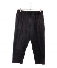 N.HOOLYWOOD（エヌ ハリウッド）の古着「イージーテーパードパンツ」｜ブラック