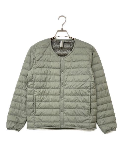 mont-bell（モンベル）mont-bell (モンベル) B:MING by BEAMS (ビーミングバイビームス) スぺリオダウンラウンドネックジャケット グレー サイズ:XSの古着・服飾アイテム