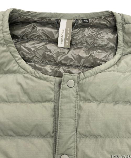 mont-bell（モンベル）mont-bell (モンベル) B:MING by BEAMS (ビーミングバイビームス) スぺリオダウンラウンドネックジャケット グレー サイズ:XSの古着・服飾アイテム
