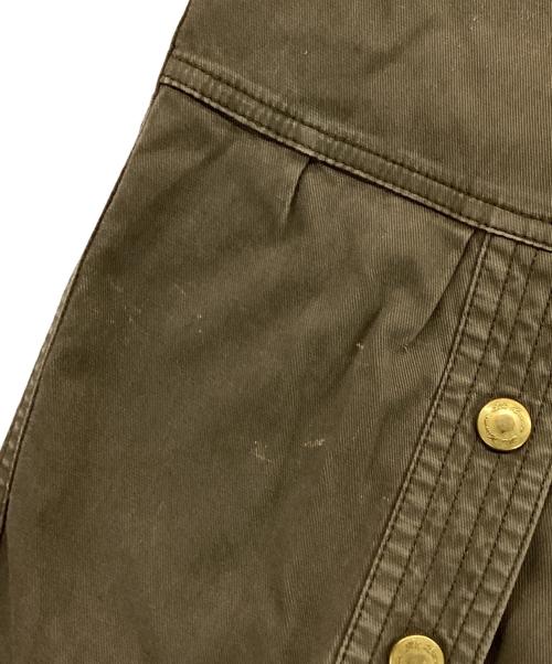 TETE HOMME（テット オム）TETE HOMME (テット オム) ギミック フレア ストレッチ カーゴパンツ グリーン サイズ:4の古着・服飾アイテム