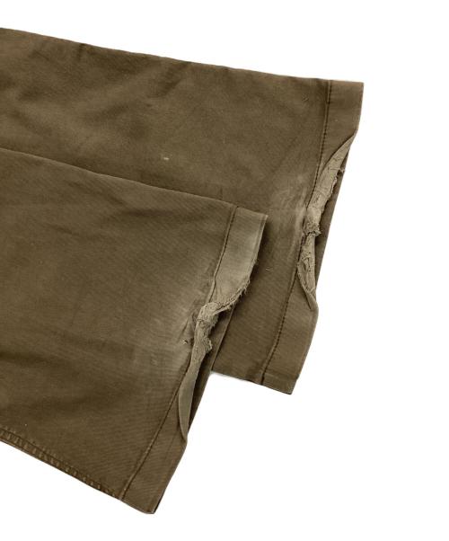 TETE HOMME（テット オム）TETE HOMME (テット オム) ギミック フレア ストレッチ カーゴパンツ グリーン サイズ:4の古着・服飾アイテム