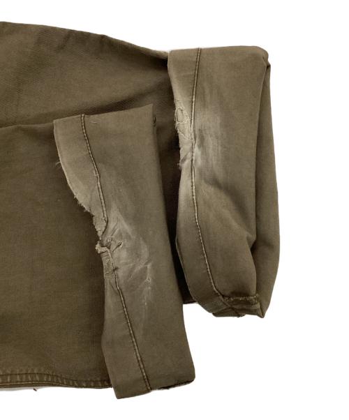 TETE HOMME（テット オム）TETE HOMME (テット オム) ギミック フレア ストレッチ カーゴパンツ グリーン サイズ:4の古着・服飾アイテム