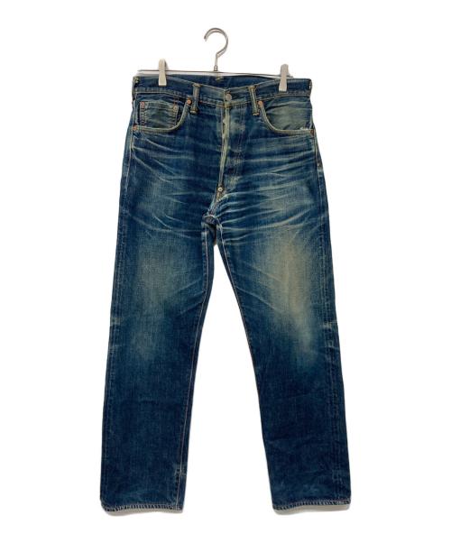 Evisu Jeans（エヴィスジーンズ）Evisu Jeans (エヴィスジーンズ) デニムパンツ ブルー サイズ:W32の古着・服飾アイテム