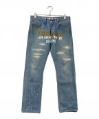 A BATHING APEア ベイシング エイプ）の古着「2008 Ape Shall Never Kill Ape Denim」｜ブルー