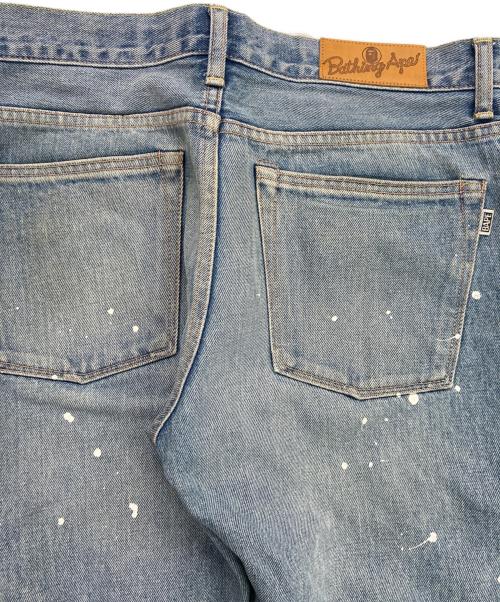 A BATHING APE（ア ベイシング エイプ）A BATHING APE (ア ベイシング エイプ) 2008 Ape Shall Never Kill Ape Denim ブルー サイズ:Mの古着・服飾アイテム