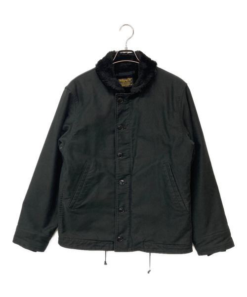 WACKO MARIA（ワコマリア）WACKO MARIA (ワコマリア) TYPE N-1 デッキジャケット ブラック サイズ:Lの古着・服飾アイテム