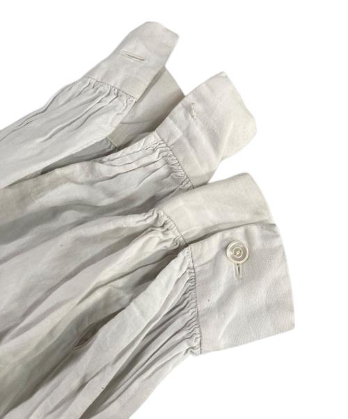 ARTS&SCIENCE（アーツアンドサイエンス）ARTS&SCIENCE (アーツアンドサイエンス) コットンリネンブラウス グレー サイズ:Sの古着・服飾アイテム