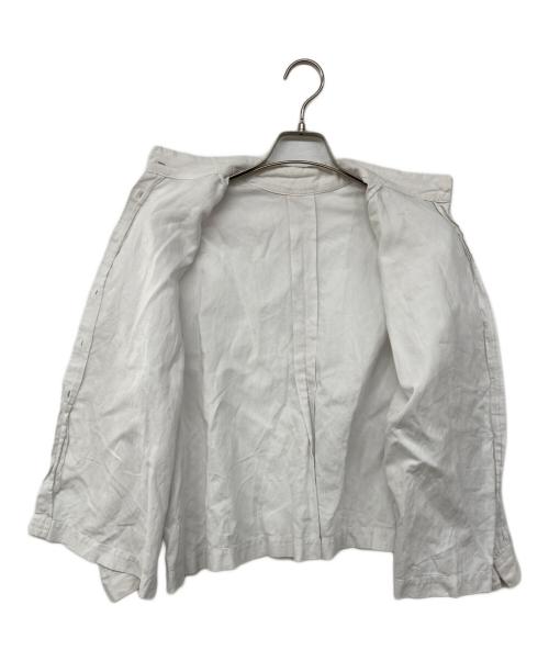 ARTS&SCIENCE（アーツアンドサイエンス）ARTS&SCIENCE (アーツアンドサイエンス) コットンリネンブラウス グレー サイズ:Sの古着・服飾アイテム