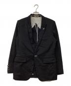 COMME des GARCONS HOMME PLUSコムデギャルソンオムプリュス）の古着「縮絨ジャケット」｜ブラック