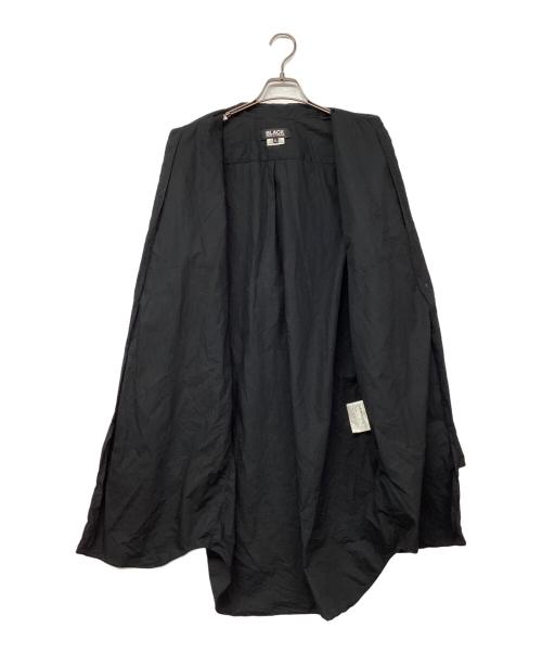 BLACK COMME des GARCONS（ブラックコムデギャルソン）BLACK COMME des GARCONS (ブラックコムデギャルソン) ロングシャツ ブラック サイズ:XLの古着・服飾アイテム