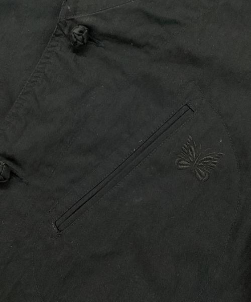 Needles（ニードルズ）Needles (ニードルズ) チャイナシャツジャケット ブラック サイズ:Sの古着・服飾アイテム